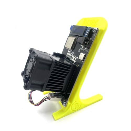 Solo Miner Bitaxe Gamma 601 1.2TH/s Crypto Bitcoin Miner, Silent Mini Solo Miner 18W BM1370 Asic Chip Machine BTC