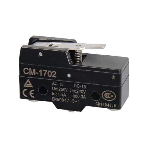 Mini interrupteur CM-1702 fin de course compact pour montage sur rail