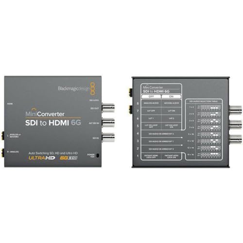 Blackmagic Design Mini Converter HDMI-SDI 6G (BM-CONVMBHS24K6G) - imagen 2