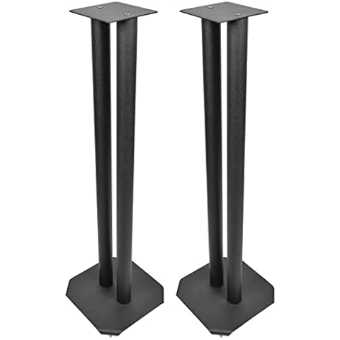 QTX Stylish Studio Monitor Stands, 80cm Pair Cover