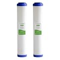 20x4.5 inch Replacement Cartridges Spotless Car Wash Water Filter Deionized DI Water Mixed Bed Resin Refill 0 TDS?2-Pack?