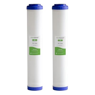 20x4.5 inch Replacement Cartridges Spotless Car Wash Water Filter Deionized DI Water Mixed Bed Resin Refill 0 TDS?2-Pack?