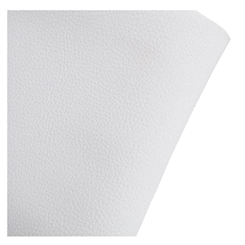 Similicuir vinyle blanc de qualité supérieure 160x100cm pour habillage auto et canapé design