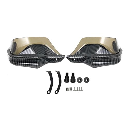 Protège-mains pour Yamaha MT07 et FZ07 déflecteur noir de guidon type H