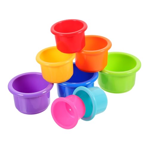 VICASKY 8Pcs Rabbit Cups Interactive Bunny Food Holder for Hiding Treats Enrichment Safe Design for Indoor Outdoor Play Engaging Pet