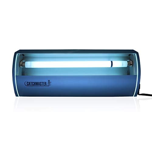 Catchmaster Pro Series Flying Insect Light Trap, Electric Uv Light Fly Trap, Silent Adhesive Glue Board Mosquito Trap, Gnat Killer Indoor, Uv Lamp Bug Catcher, Pet Safe Pest Control For Home & Garage #TOP8