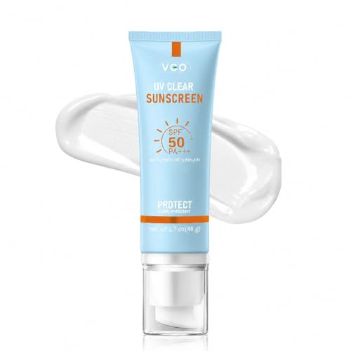 Image of VGO Mineral Sunscreen for Face, Reef Safe Sunscreen, Oil-Free Face Moisturizer with SPF 50, Broad-Spectrum UVA /UVB Protection, Lightweight, Non-Comedogenic, Travel Size (1 pack)