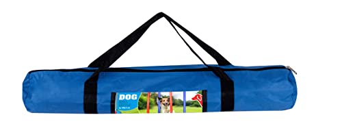 maxxpro Agility Slalom Set - Set Agility für Hunde - 60 x 3 cm - Kunststoff - Blau/Rot