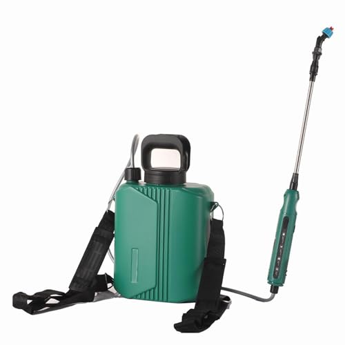 Pulverizador eléctrico recargable de 2000 mAh de capacidad, construcción de ABS, diseño ergonómico de mochila para mantenimiento de patio, pulverizador eléctrico para césped