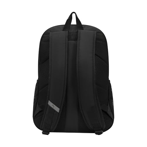 Image of PUMA Contender Backpack with Laptop Sleeve, Item Organizer & Media Pocket, Black /Lux Lime, One Size