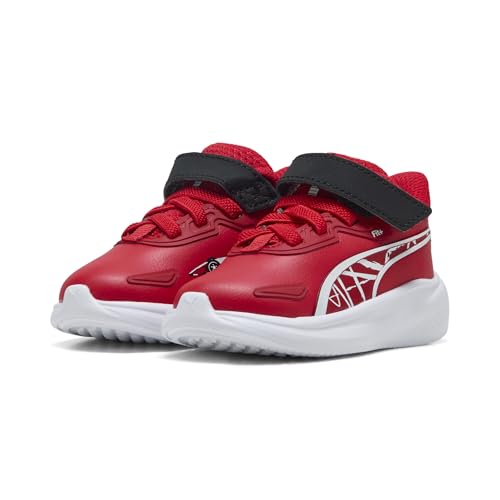 PUMA Zapatillas Scuderia Ferrari Skyrocket Infantiles 26, Rosso Corsa White Red