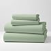 Mellanni Queen Flannel Sheet Set - 4 pc Luxury 100% Cotton - Lightweight Bed Sheets - Cozy, Soft, Warm, Breathable Bedding - Deep Pockets - All Around Elastic (Queen, Sage)