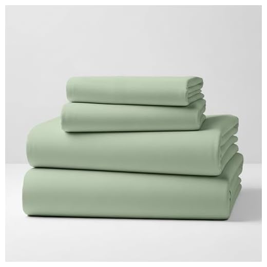 Mellanni Cotton Flannel Sheet Set - Double Brushed for Added Softness & Comfort - Deep Pocket Fitted Sheet up to 16" - 4 Piece Set (King, Sage)