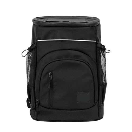 MAQDDO Nevera Portátil Mochila térmica isotérmica for refrigerador de 30 litros, Suave, Grande, con Capacidad for 36 latas, for Viajes, Playa, Cerveza Helada Bolsa Térmica(Black)