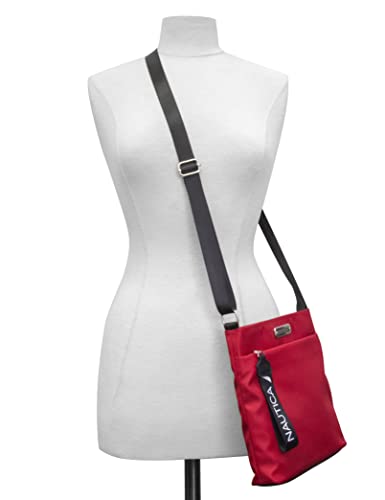 Image of Nautica Diver Nylon Small Women's Crossbody Bag Purse with Adjustable Shoulder Strap