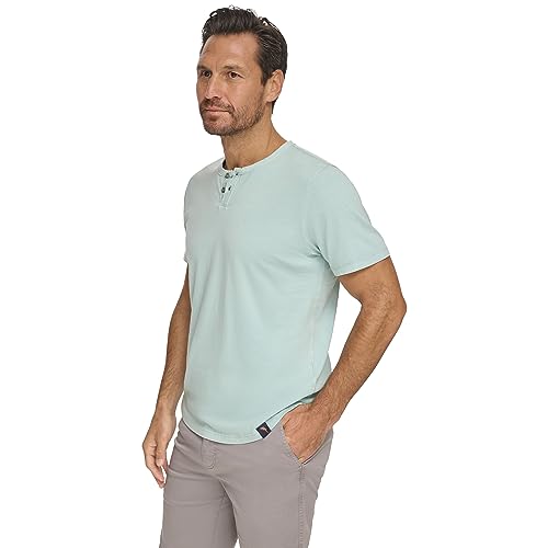 Margaritaville Men's Island Reserve Short Sleeve T Shirt Henley3
