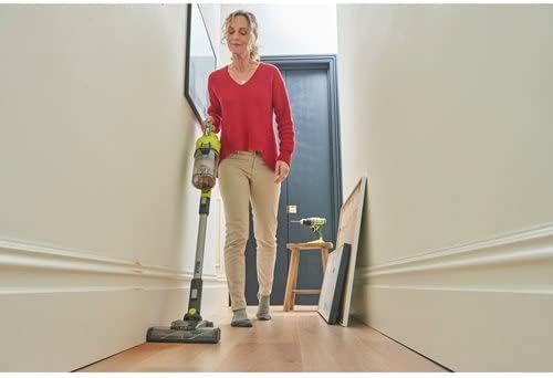 Ryobi RSV18-0 Battery Vacuum Cleaner 18V ONE+ 820l/min 600ml 24cm Kit 2.0 Ah