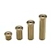 Ruiwaer 8PCS Golf Club Weight Head Accessories Golf Brass Plug Weight Tip Fit Iron and Steel Shafts (2pcs 2g + 2pcs 4g + 2pcs 6g +2pcs 8g)