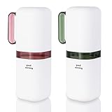 Travel Toothbrush Holder,Toothbrush Holder and Rinse Cup with Handle Toothbrush Travel Case,Multifunctional Toothbrush Cup,Large Capacit Travel...