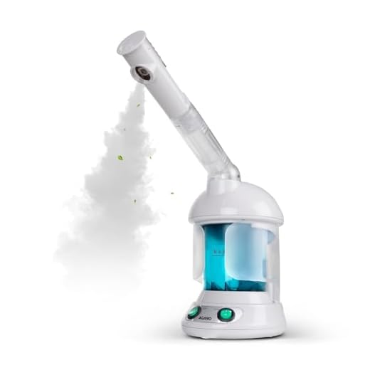 AGARO Prima Facial Steamer 2 in 1 Hair and Face Steamer for Natural Hair with UV Ozone, Face Steamer, Hair Humidifier, Moisturising Hydration System, Sprayer for Personal Care, Home and Salon