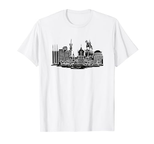 Skyline der Stadt Hannover T-Shirt Skyline der Stadt Hannover T-Shirt