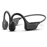 Wireless Earphones, Bone Conduction Headphones Wireless Bluetooth Open Ear Sports Headset with Microphone Sweat Resistant for Workouts, Running, Driving, Cycling and Hiking