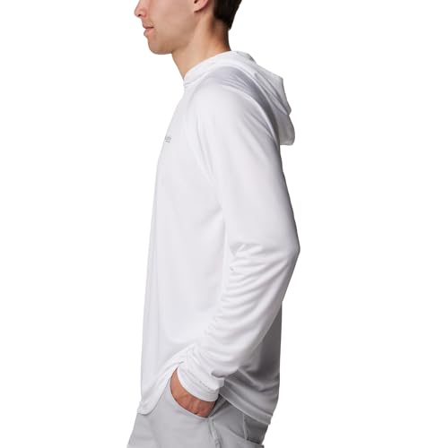 Columbia Men's PFG Solar Stream Hoodie, White, Small3