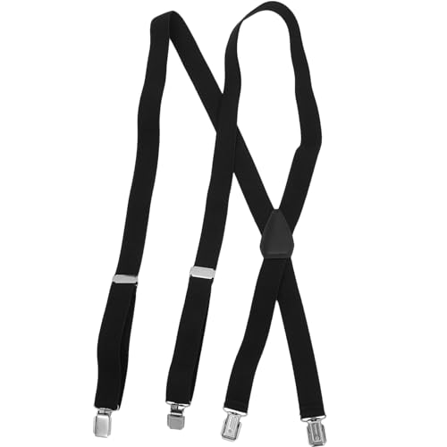 Tirantes elásticos en forma de X ajustables Mipcase para pantalones de hombre