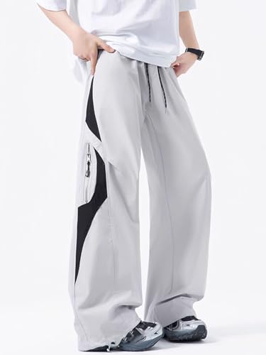 Men's US Style Straight Fit Classic Casual Pants2