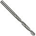 Precision Twist D33M Solid Carbide Short Length Drill Bit, Uncoated (Bright) Finish, Round Shank, Spiral Flute, 118 Degree Point Angle, 0.80mm