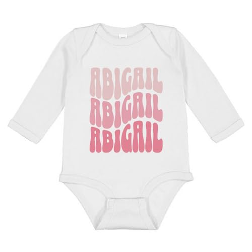TATY Kids Wavy Abigail Long Sleeve Baby Infant Bodysuit