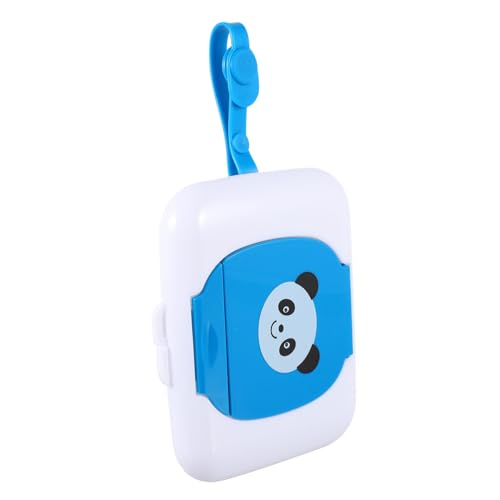Hemobllo Caja para Toallitas Húmedas Portátil para Exterior Estuche Almacenador de Pañuelos para Cinturón Colgante Material PP sin Olor Diseño Compacto para Viajes y Uso Cochecito Color