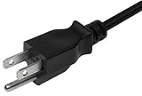 Kabel SF, 15 ft 14 AWG uniwersalny kabel zasilający – IEC320 C13 na Nema 5-15P SJT 15 A