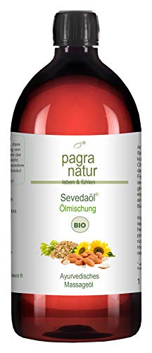 pagra natur Seveda® Massage Öl BIO - spezielle Ölmischung, 1l