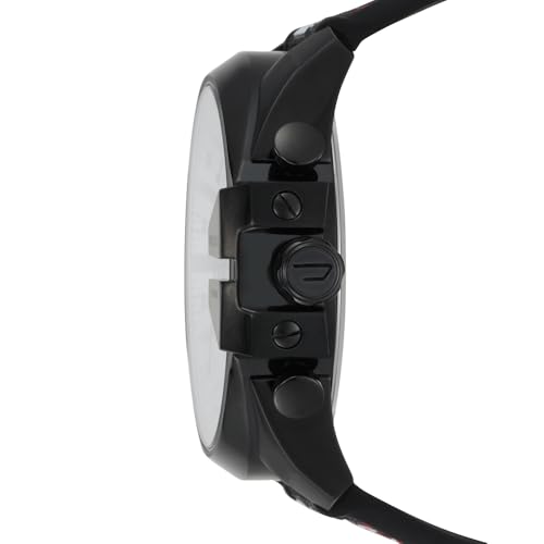 Diesel Men's Mega Chief Chronograph, 51 mm Case Size, Stainless Steel Watch