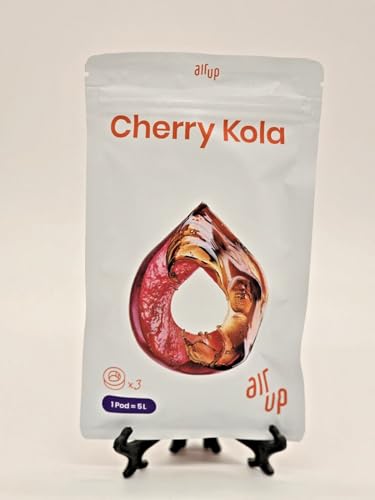 Generisch 3 x Pod Cherry Kola Original, Zubehör für Trinkflasche, aromatisierte Pads, 0 Kalorien (Pod Cherry Kola)