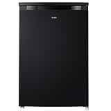 CHiQ CSD90D4DU Upright Freezer 90L, Singe Door mini, Reversible Door, Undercounter, Adjustable thermostat, Basement/Home/Student Dorm/Apartment/Office, Black