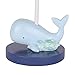 Lambs & Ivy Oceania Blue Ocean/Sea/Nautical Nursery Lamp with Shade & Bulb