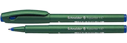 Feutre Schneider topwriter 147 bleu 0,6 mm ideal pour organiser votre agenda