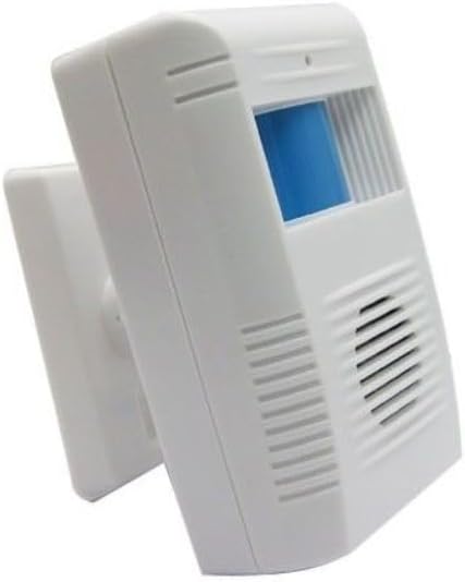 Rubik Visitor Alert Chime, Electronic Motion Sensor Wireless Alarm Door Bell Guest Saluting Chime Intelligent Welcome Alarm for Home Driveway Office Reception Indoor Entry