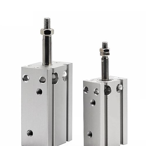 Cilindro neumático compacto para optimizar espacio en maquinaria automatizada 4