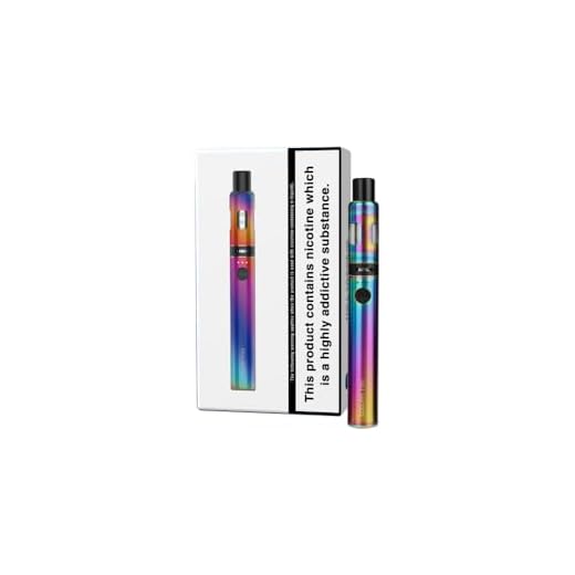INNOKIN Endura T18II 1300mAh, Variable Wattage, E-Cig Top-Refill 2ml Tank with Airflow Control Vaping, Uses Prism Coil, E Cigarette Vape Pen Starter Kit No Nicotine - Rainbow