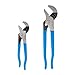 Channellock GS-1 2 Piece 9-1/2-Inch and 6-1/2-Inch Tongue and Groove Plier Set