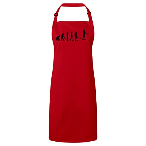 Tablier cuisine slackline pour les barbecues d'un athlète