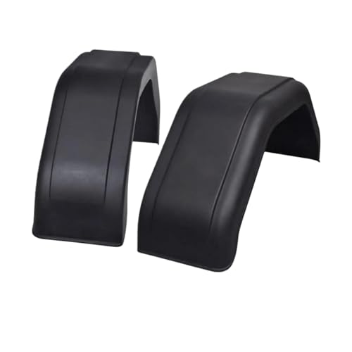Guardabarros de remolque de un solo eje, repuestos esenciales para llantas de 12 y 13"