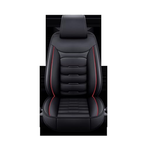 Housses sieges universelles auto noir rouge pour Citroen C4 Picasso C5 C2