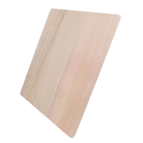 Homoyoyo Tablones de Madera Maciza para Estantes 30x30 Cm Grosor 2 Cm, Tablero sin Terminar de Madera Dura para Proyecto de Bricolaje, Divisores de Estantería y Manualidades de Pared