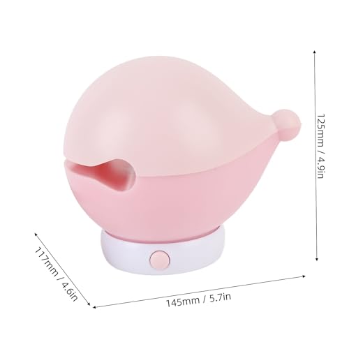 Lámpara de mesa de noche CHICIRIS, diseño pez de madera miniatura 2