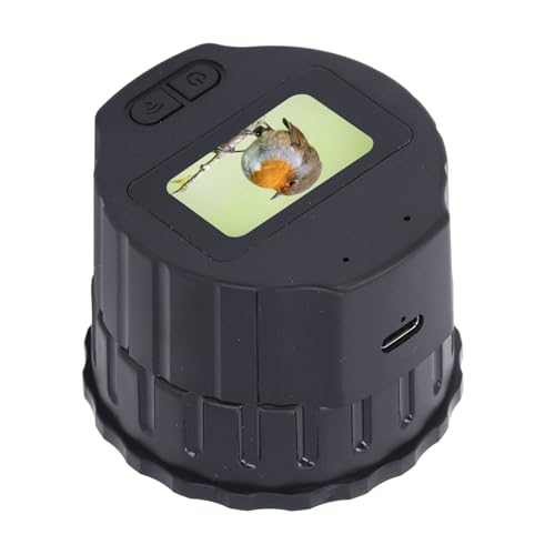 Wi Fi Electronic Eyepiece Camera, 2K Video Recording & 4MP Photos for 24mm-50mm Telescope Microscope, Planetary Camera for Telescope, for Astrophotography (64GB)