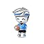Basketball Baby Bead Charm